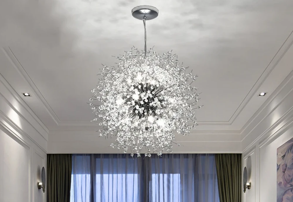 light globe chandelier