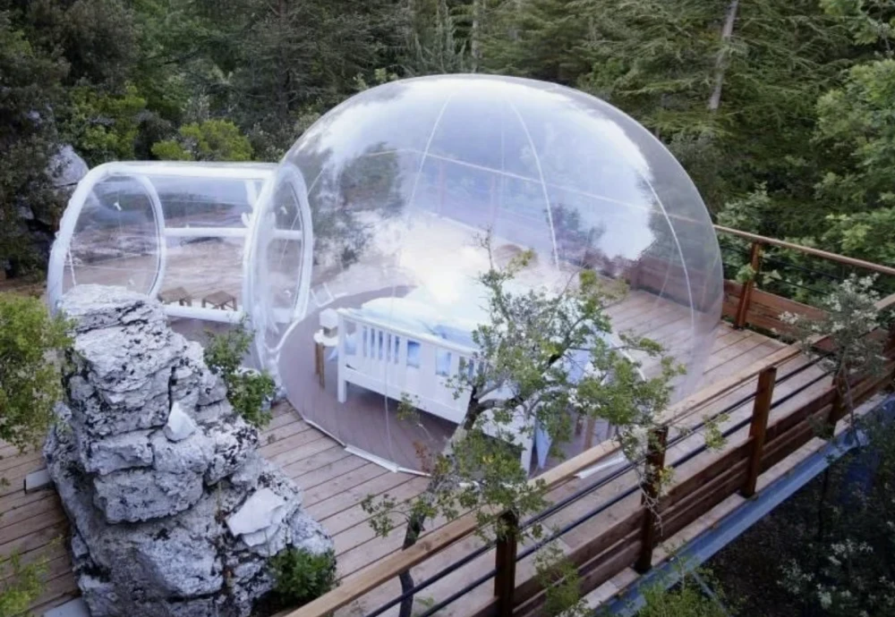 bubble tents glamping