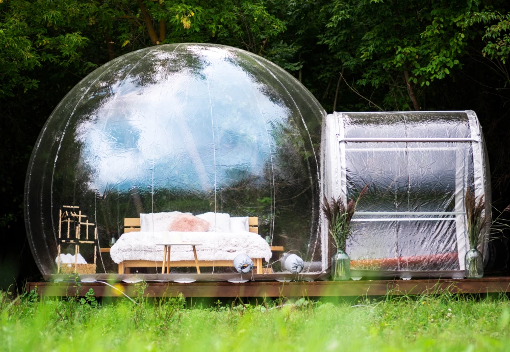 inflatable tent looks like bubble