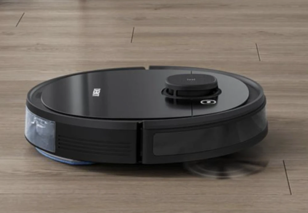 white robot vacuum cleaner