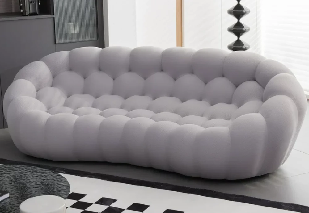 bubble curved sofa