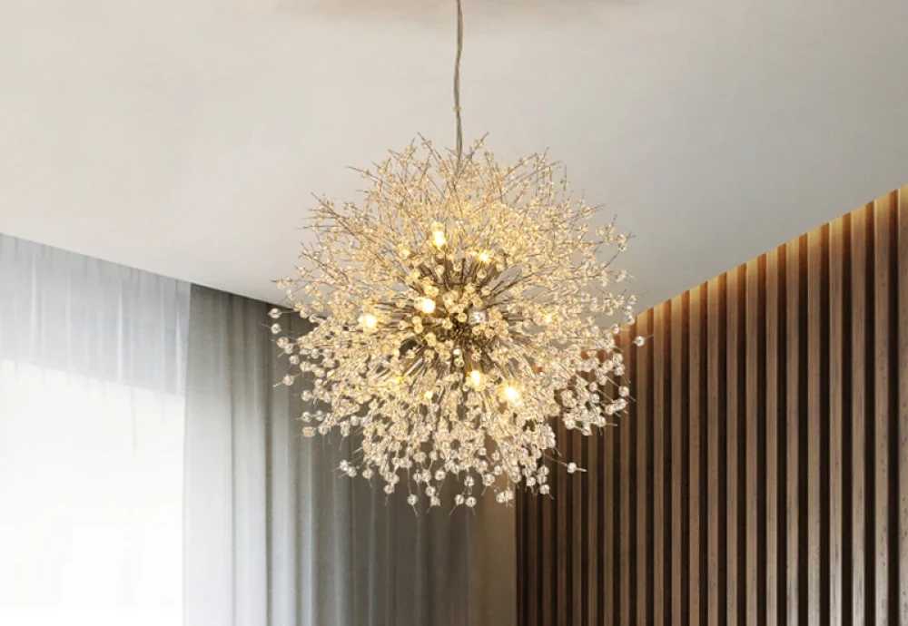 crystal chandelier globe