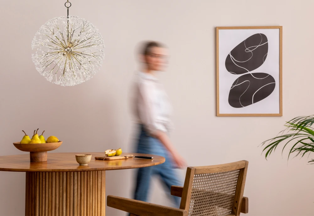 dining room globe chandelier