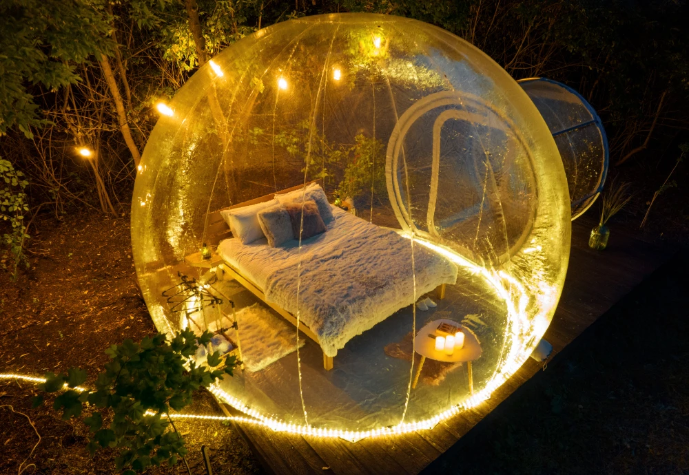 best inflatable bubble tent