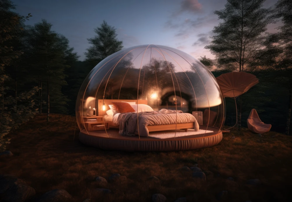 stargaze bubble tent