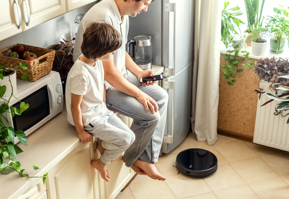 robot vacuum cleaner with mapping