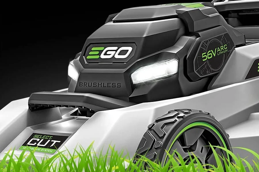 battery powered electric lawn mowers