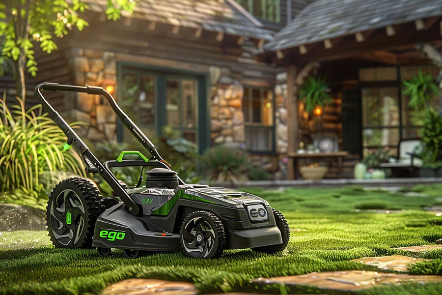 top self propelled lawn mower