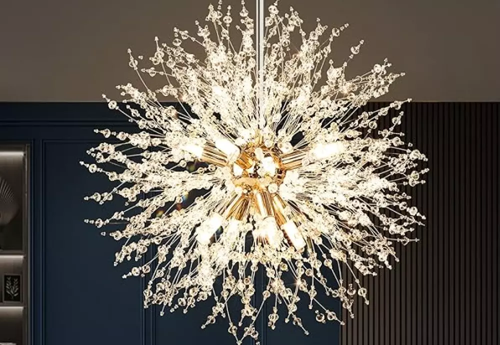 glass crystal chandelier