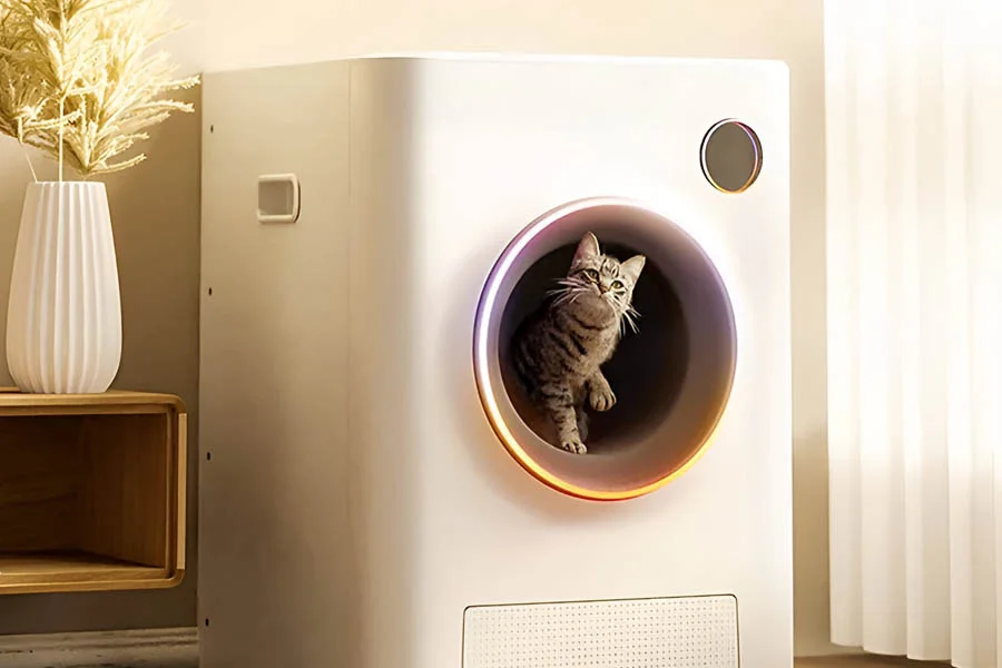 automatic cat litter pan