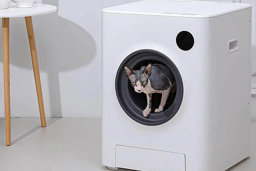 automatic cat litter pan