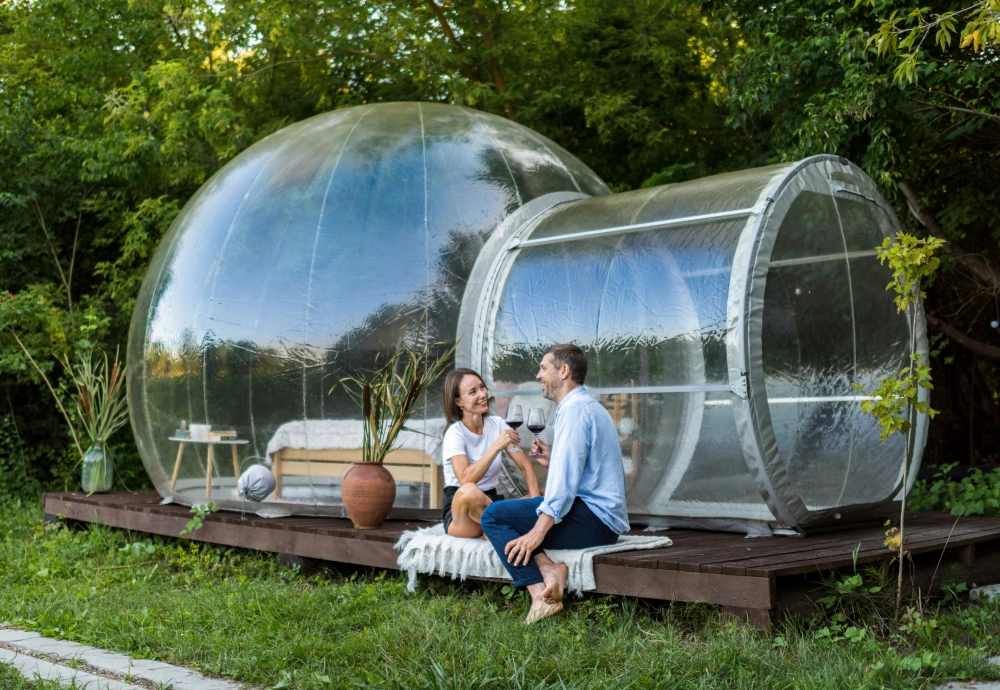 pop-up bubble tent