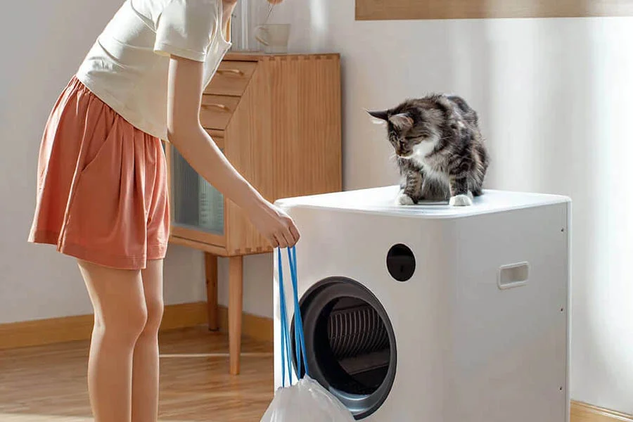 odorless cat litter box